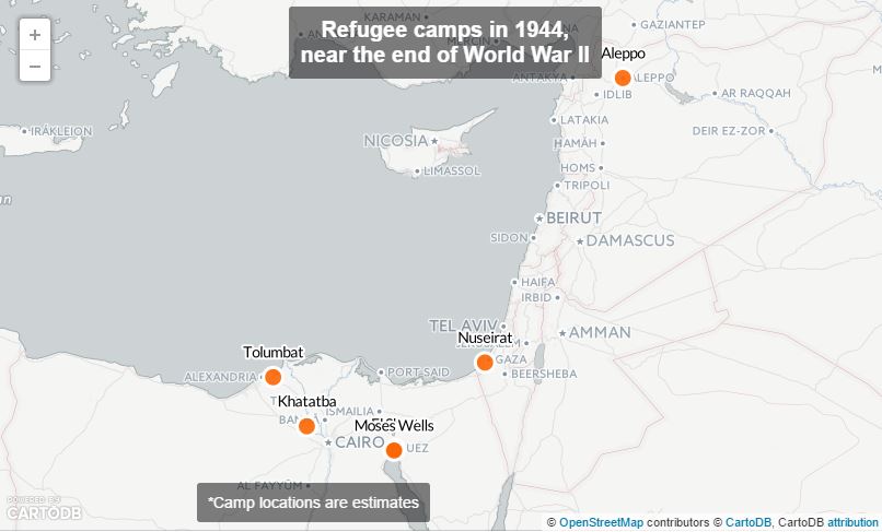 Refugees during World War II fled to the Middle East. Many settled in Syria's Aleppo | Source: pri.org