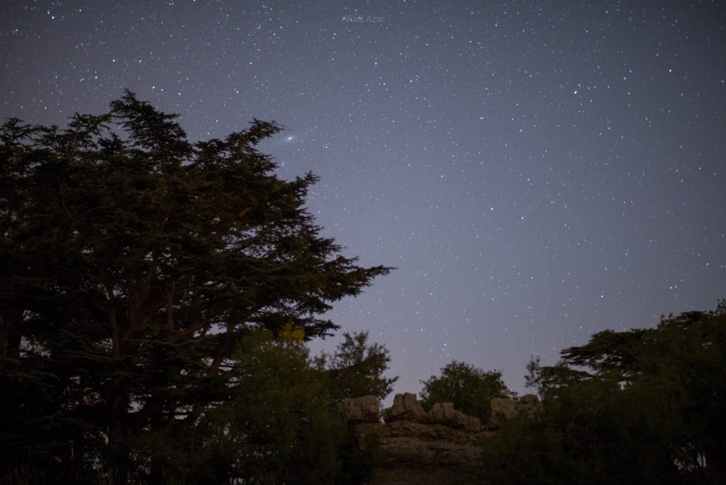 The night skies as seen from Tannourine | Source: Beirut Versus 
